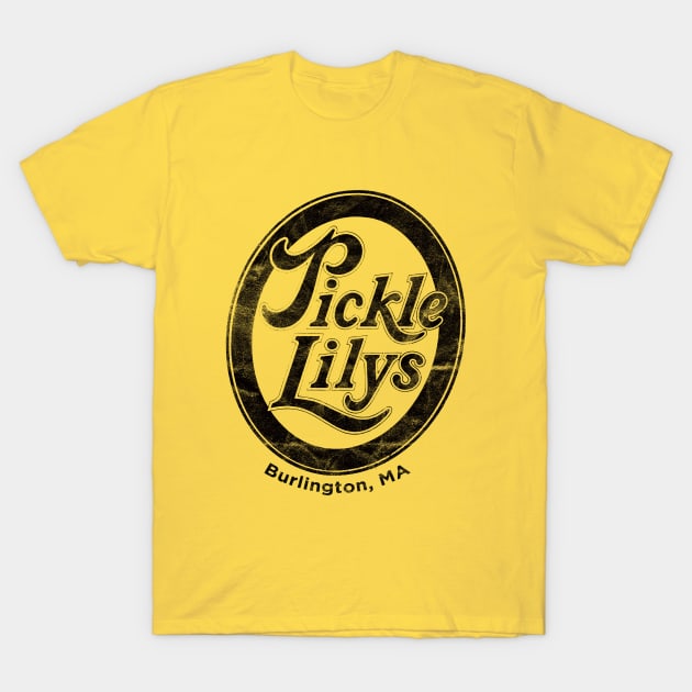 Burlington MA - Pickle Lilys T-Shirt by karutees